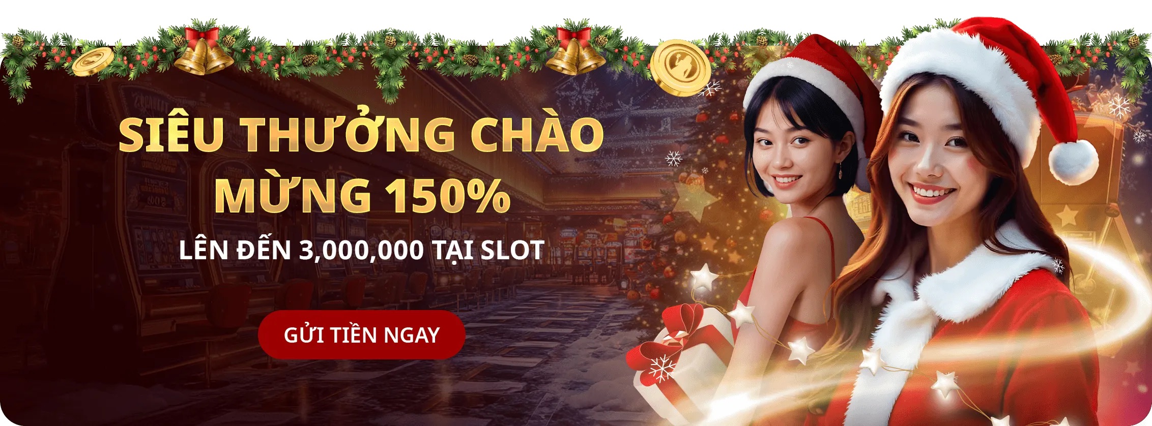 Chơi casino tặng tiền thưởng chào mừng đến 3,000,000 VND